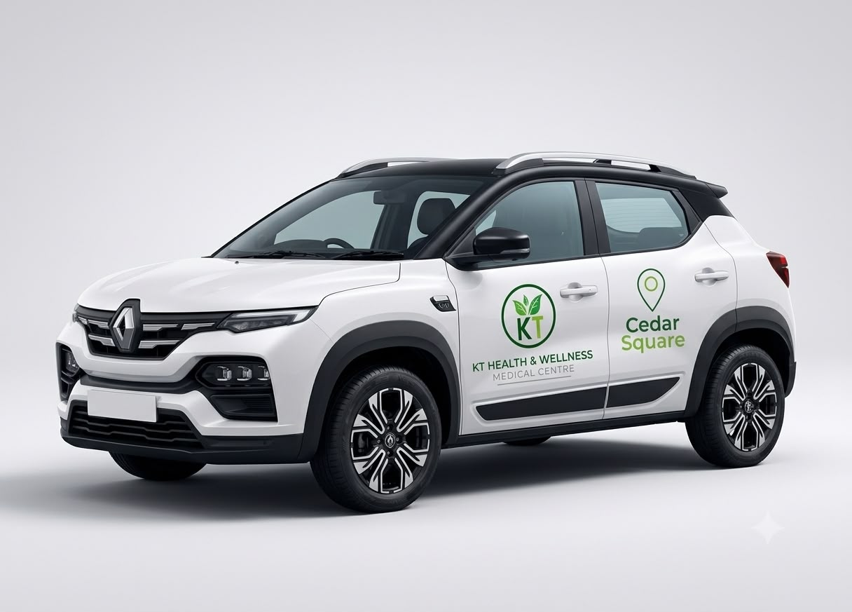 Renault branded for KT Health & Wellness